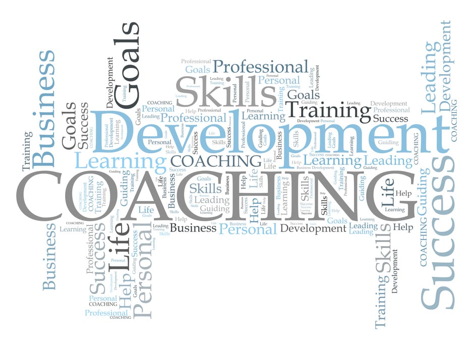 COACHING word cloud